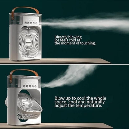 BreezeCool USB Air Cooler – Portable Fan for All Seasons